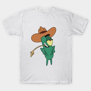 Cowboy Plankton T-Shirt